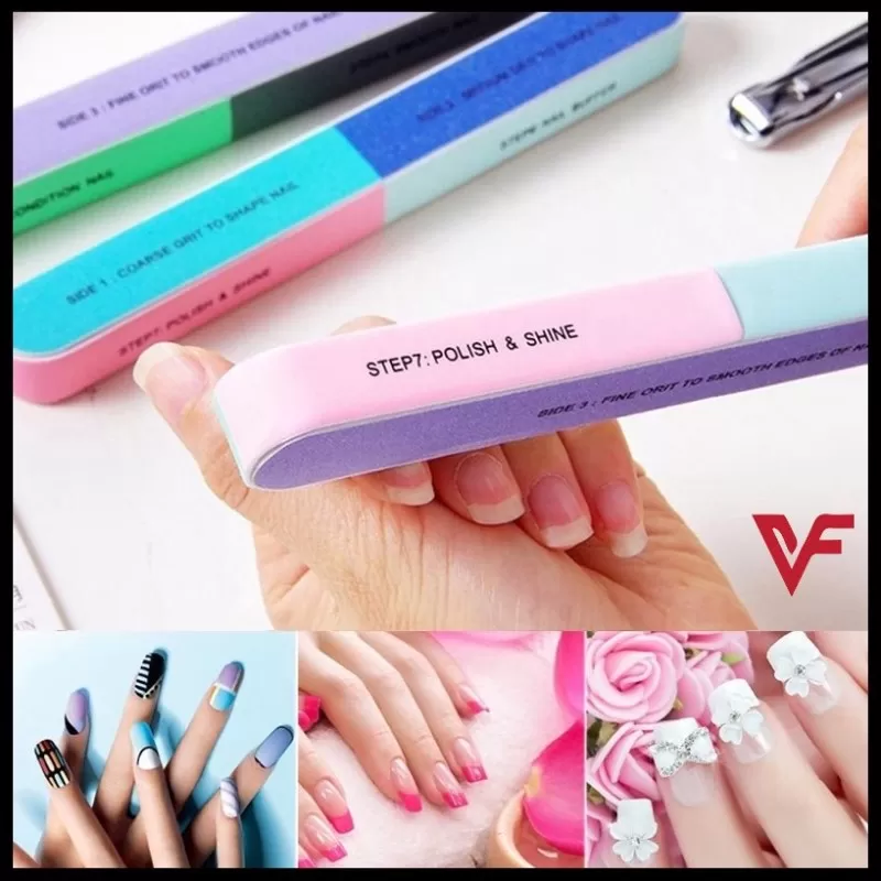 Buy 1PC Nail Filer 6 Side Pedicure Manicure Nail Art Nail File Polish Nail  Buffer Polisher Nail Buffering Files For Home And Professional Nail Tools  at Lowest Price in Pakistan 