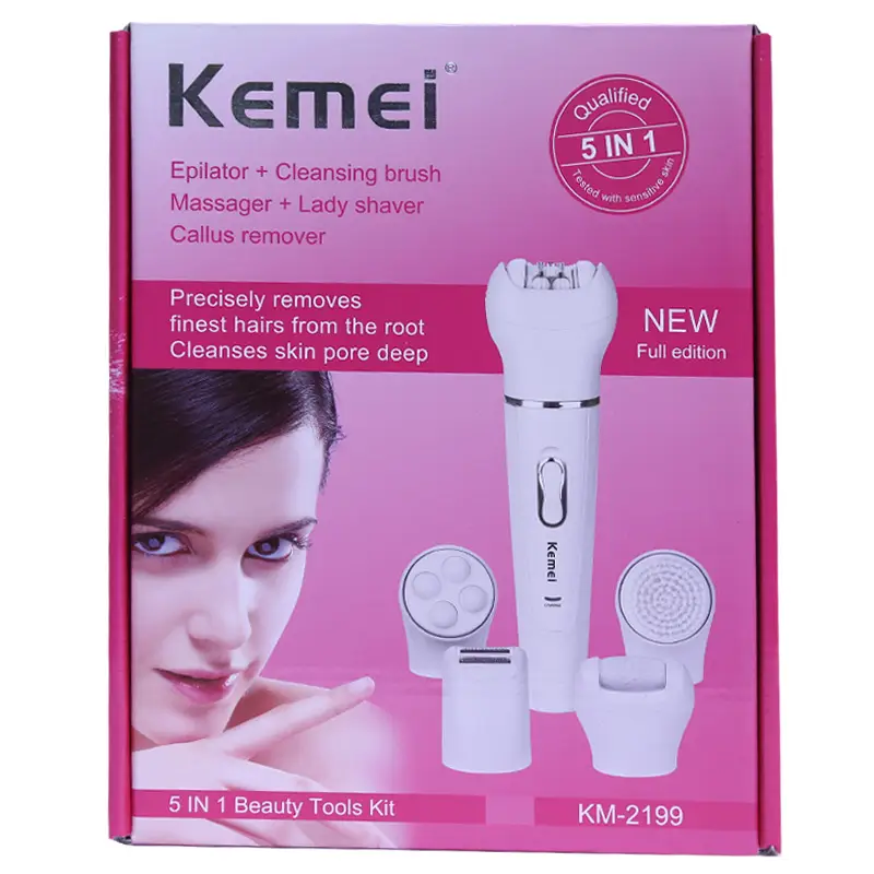 KEMEI 5 in 1 Beauty Tools Kit (KM-2199)