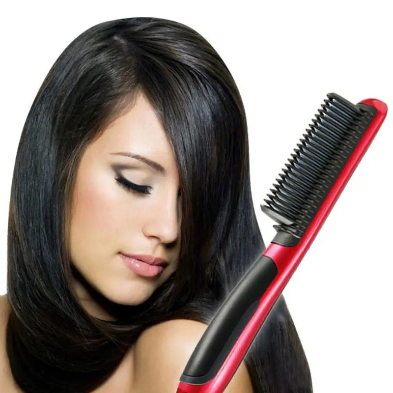 Stylish Fast Hair Straightener and Brush