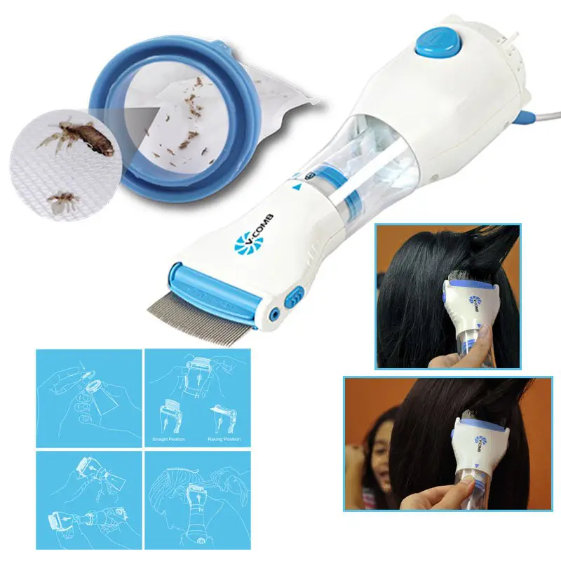 V-Comb - Eliminate Head Lice and Eggs (The Anti-Lice Machine)
