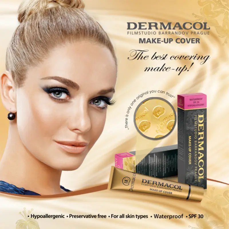 Buy Dermacol Make-Up Cover - Legendary High Covering Make-Up Tattoo Remover  at Lowest Price in Pakistan 