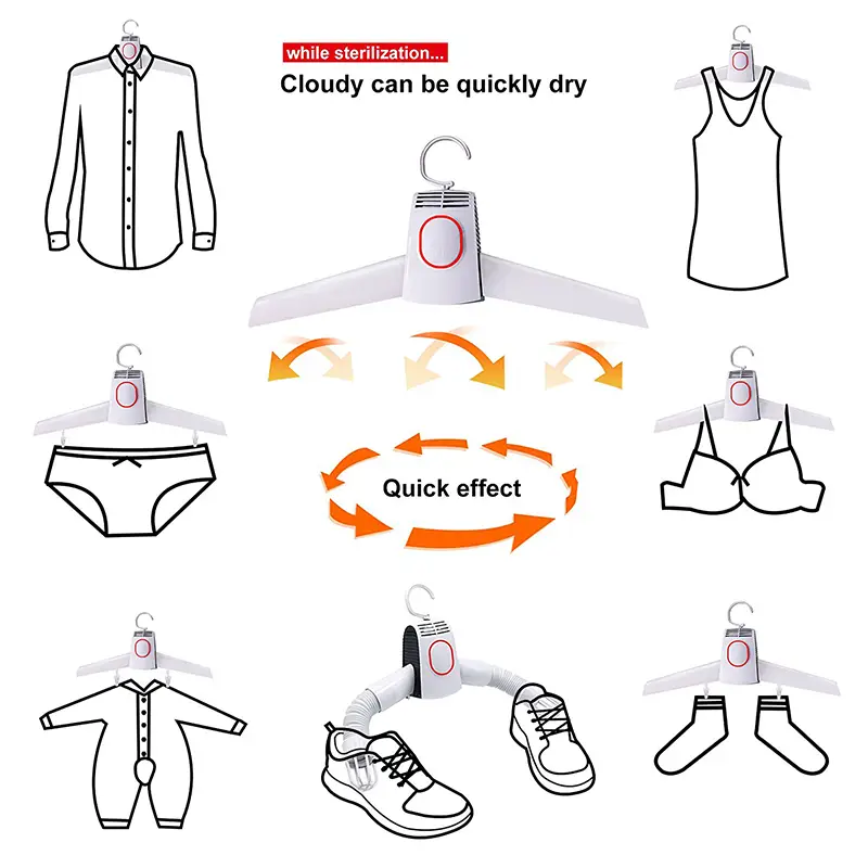 2 in 1 Multifunctional Mini Portable Hang Dryer Clothes