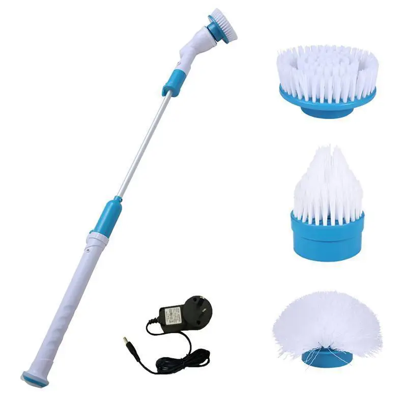 Hurricane Spin Scrubber - Cordless, Rechargeable Power Scrubber