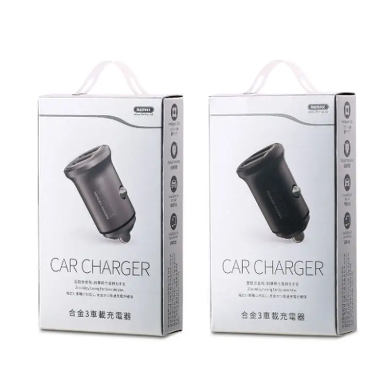 Remax Car Charger RCC222 Mobil Dual 2 USB 2.4A