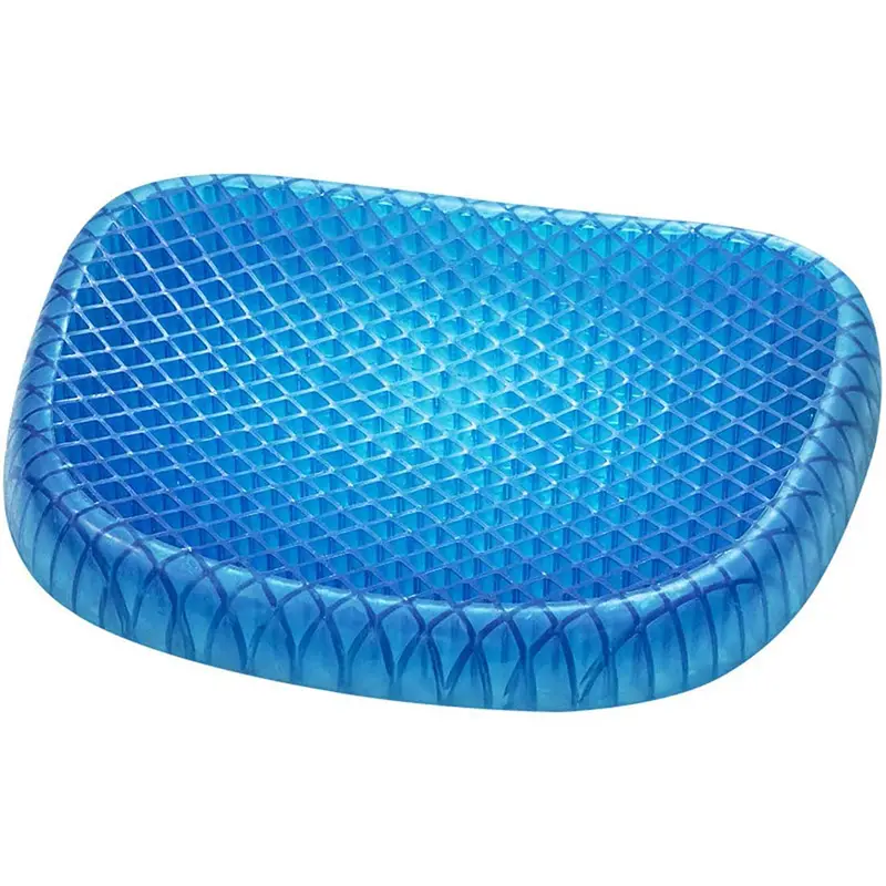 Egg Sitter Seat Cushion with Non-Slip Cover, Breathable Honeycomb Design Absorbs Pressure Points