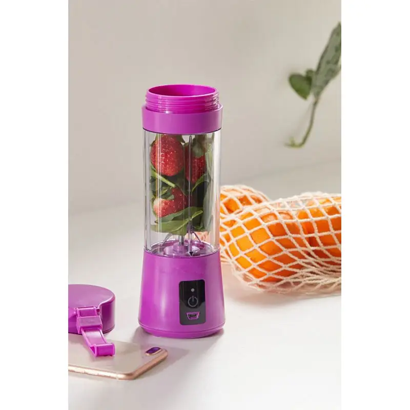 Portable and Rechargeable Battery Juicer &  Blender