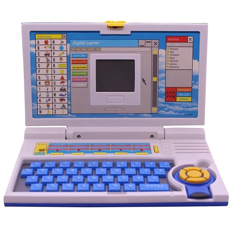 English Learner Electronic Educational Toy Laptop