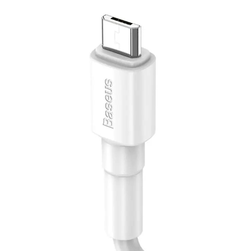 Baseus Mini White Cable USB For Micro 2.4A 1m (Original)