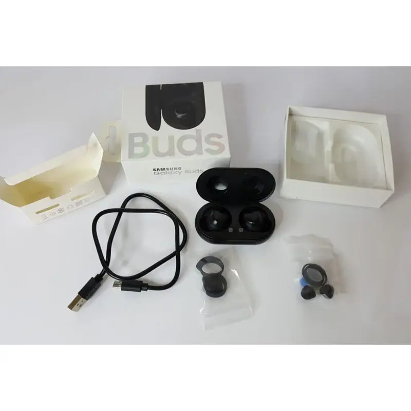 SAMSUNG Galaxy Buds, Black True Wireless Earbuds (Wireless Charging Case Included)