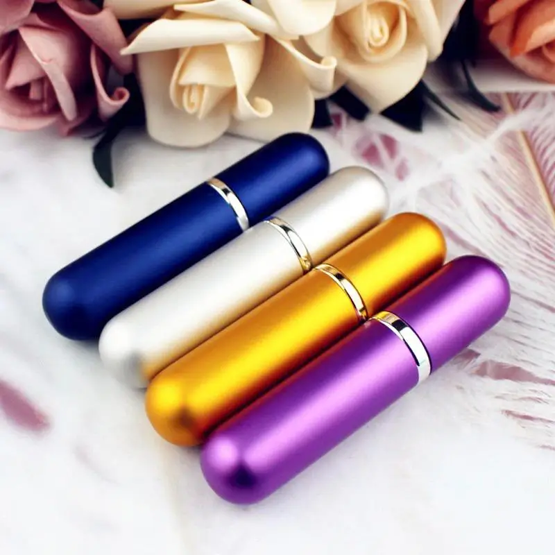 Travel Mini Refillable Empty Perfume Bottle And Atomizer 5ml (Pack of 2)