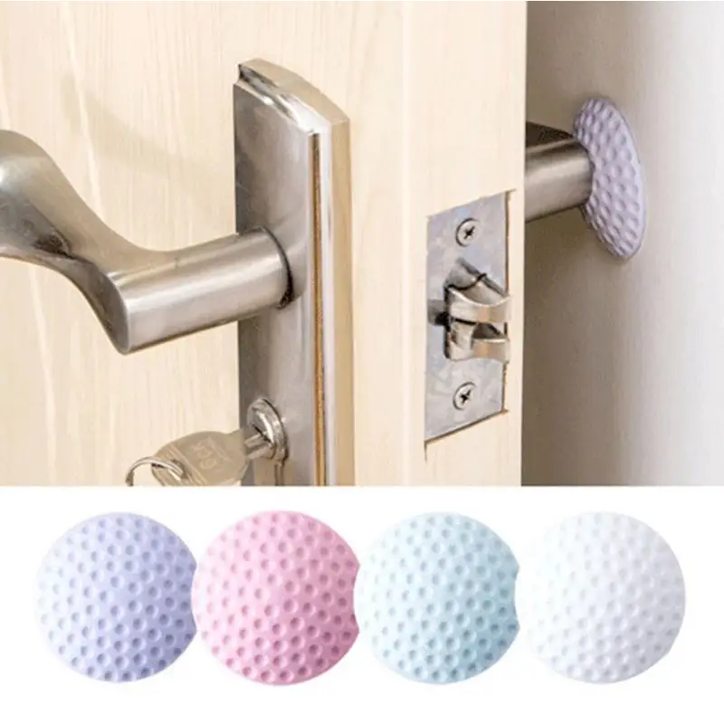 Wall Thickening Mute Door Stick Golf Styling Rubber (Pack  of 5)