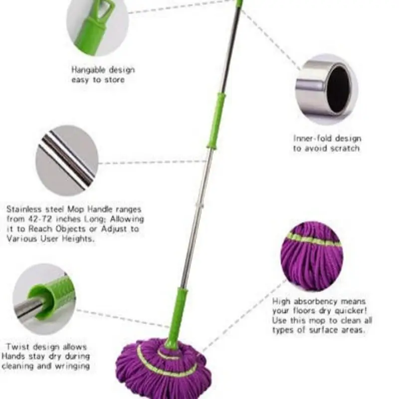 Cleaning Twist Mop for House
