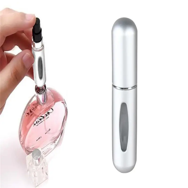 Travel Mini Refillable Empty Perfume Bottle And Atomizer 5ml (Pack of 2)