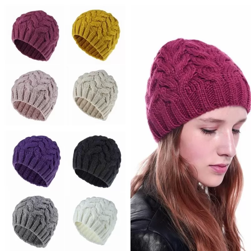 Pack of 2 – Best Quality Winter Warm Cap for Women