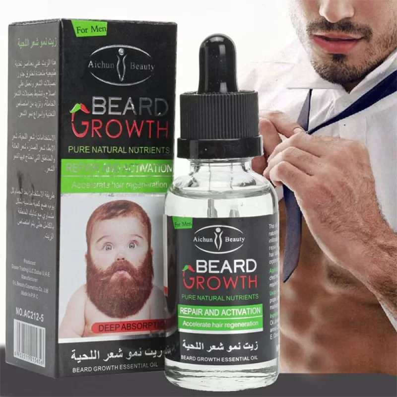 Natural Hair Growing Herbal Beard Oil
