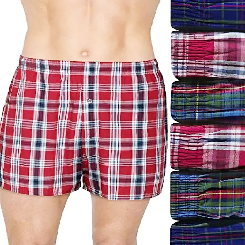 Buy Pack of 3 –Checkered Boxer Shorts for Men at Lowest Price in ...