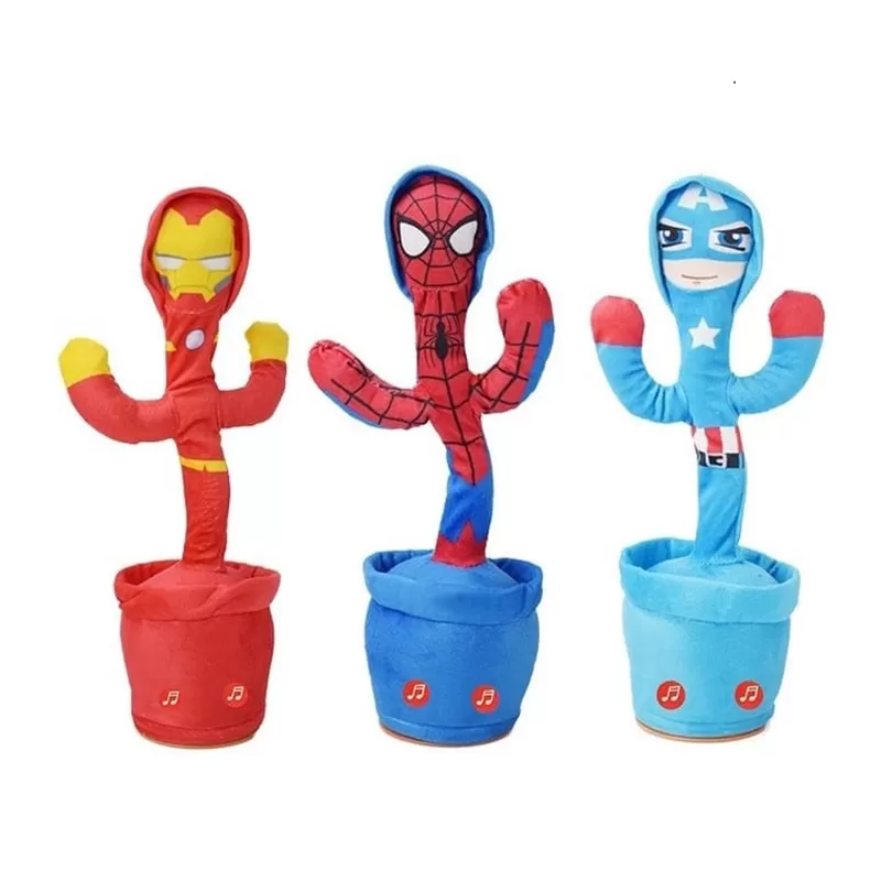 Buy Novelty Dancing Cactus Plush Toy Electronic Shake Dancing Toy (Captain  America) at Lowest Price in Pakistan | Oshi.pk