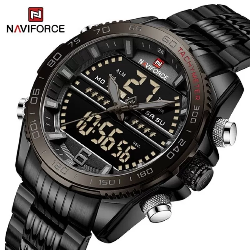 NAVIFORCE DUAL TIME 2022 EXCLUSIVE EDITION WRIST WATCH (nf-9195-5)