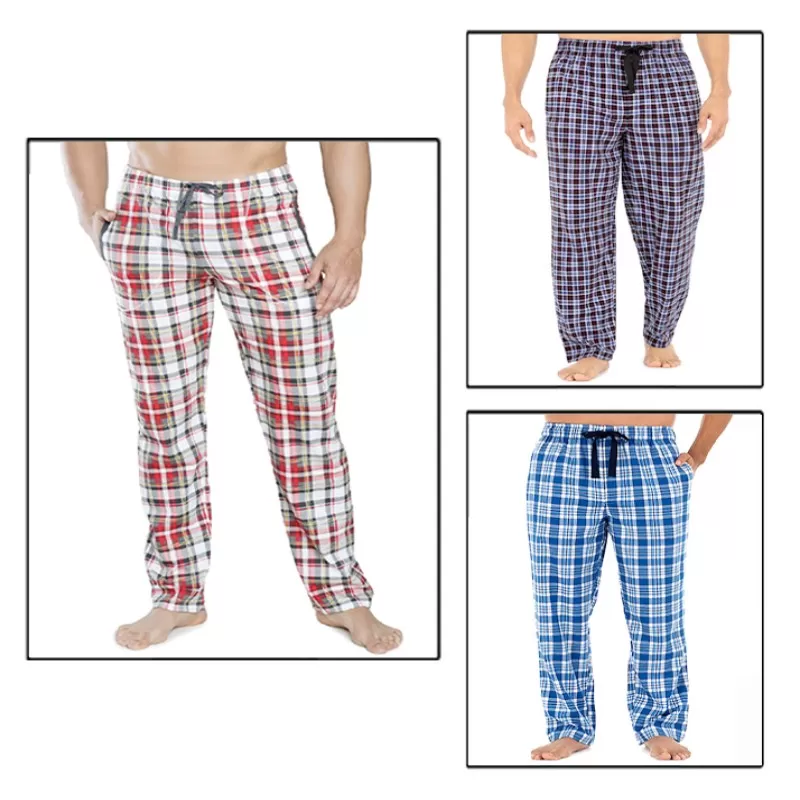 Pack of 4 – Checkered Pajama for Men