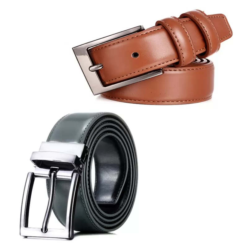 Pack of 1 - Imported Leather Belt For Men