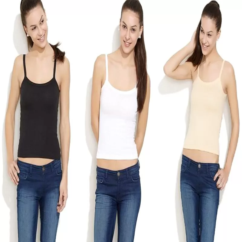 Pack of 3 – Imported Camisoles & Slips For Women/Girls