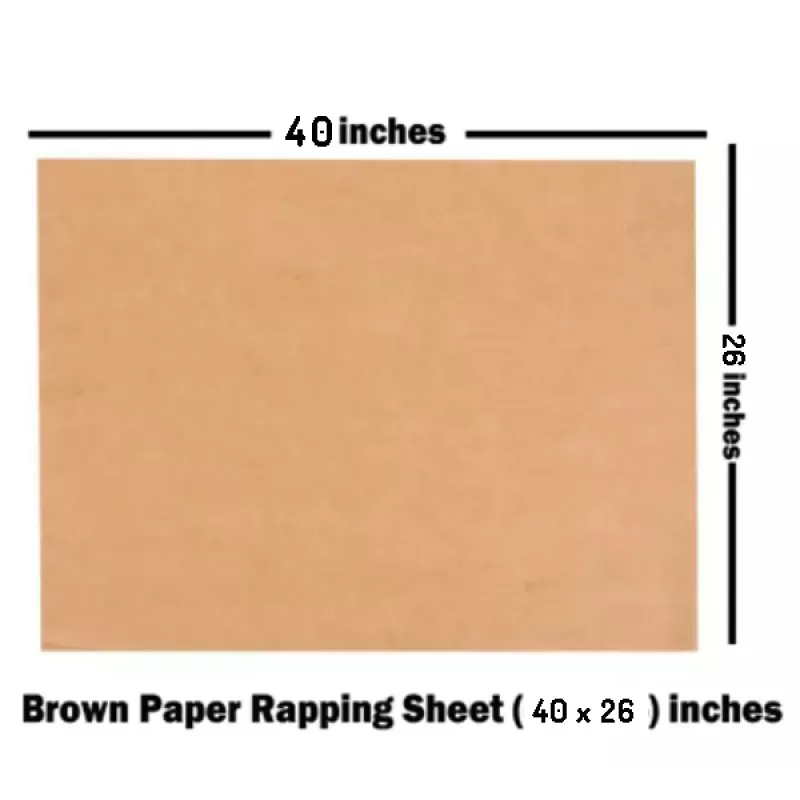 12 Sheets Packing Material Brown Wrapping Paper Sheets Packaging Sheet (40 x 26 Inch,)