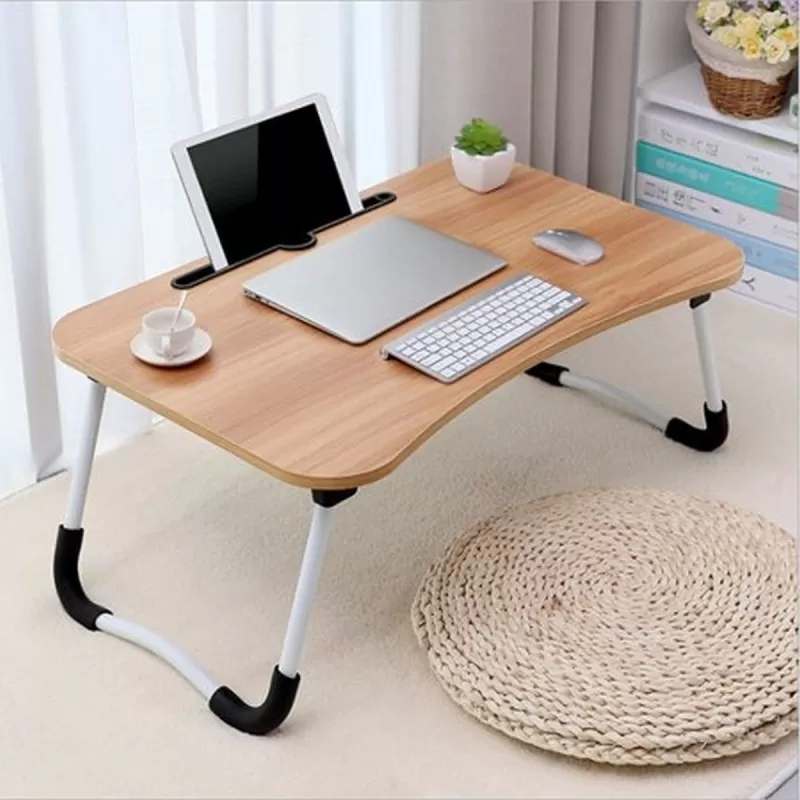 Foldable table for laptop