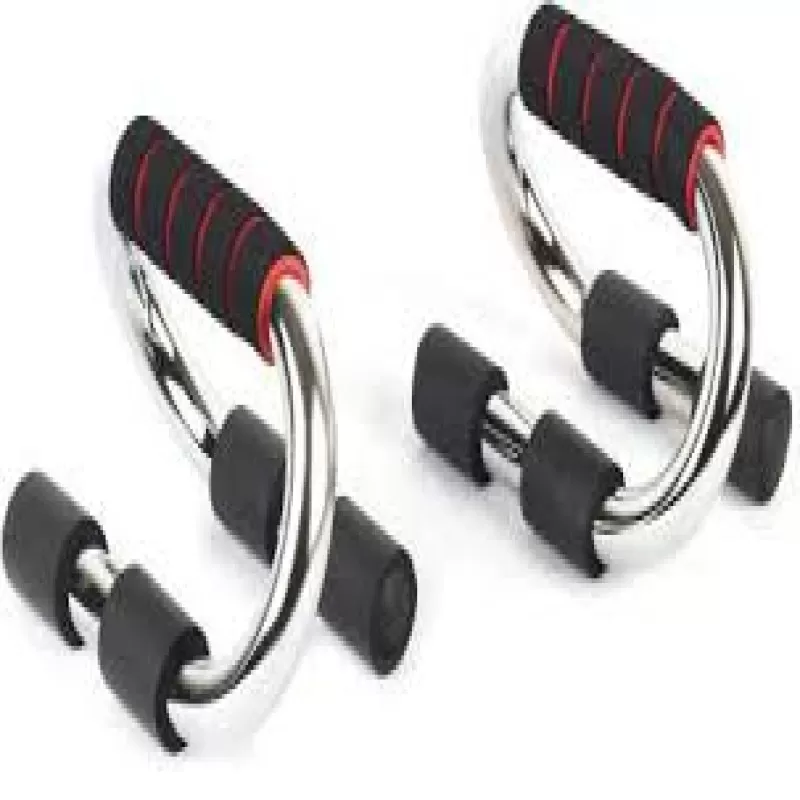 1 x Imported Workout S-Type Exercise Push Up Bar Gym or Men