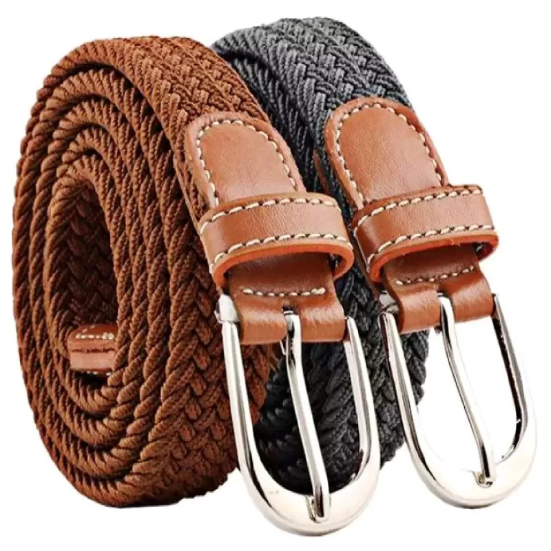 Pack of 1 - Imported Cotton Stretchable Belt for Men/Boys