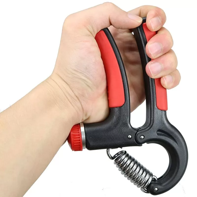 Adjustable Hand Grip Strengthener 10kg to 40kg hand grip adjustable exercise hand grip with Non-Slip Grips for Adjustable Resistance