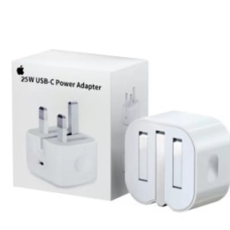 Apple 20W 3 Pin Charger USB-C Power Adapter Plug Fast Wall Adapter For iPhone
