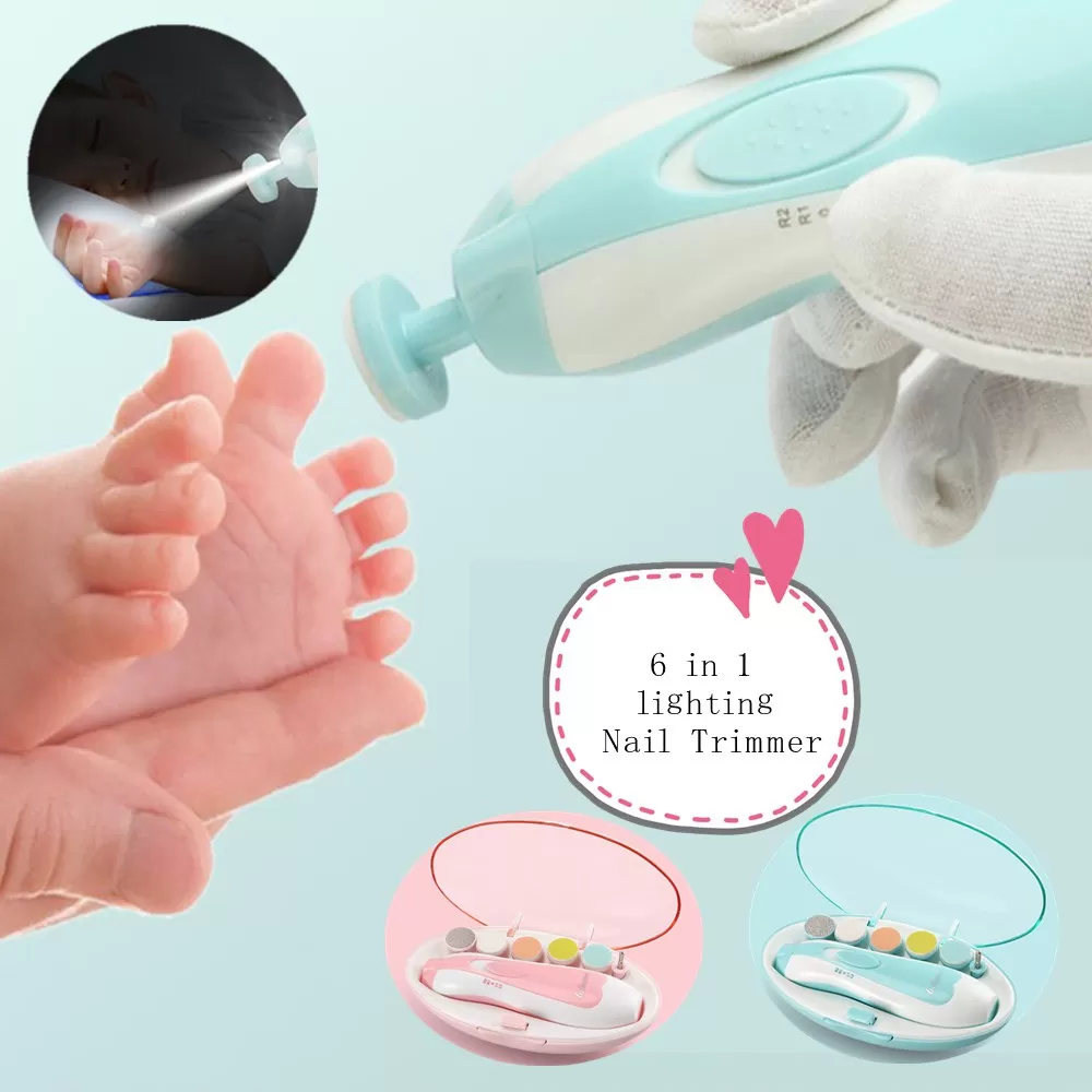 Baby Nail File Electric Trimmer Set