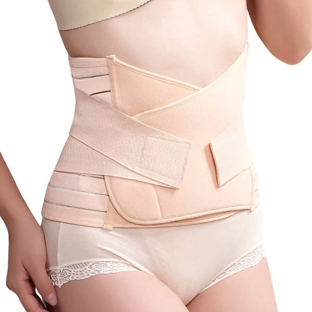 Buy Breathable Abdominal Postpartum Belly Binder Back Support Shapewear  Maternity Recovery Pregnancy Belt - Recovery Belly/waist/pelvis Belt  Shapewear at Lowest Price in Pakistan