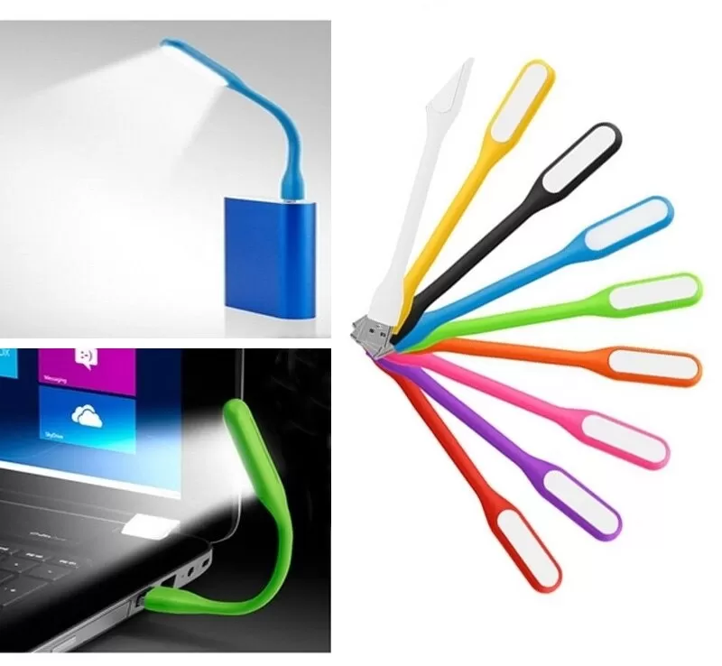 Flexible USB LED Light Universal For Laptops, Power Bank & Other USB Ports (Pack of 5)