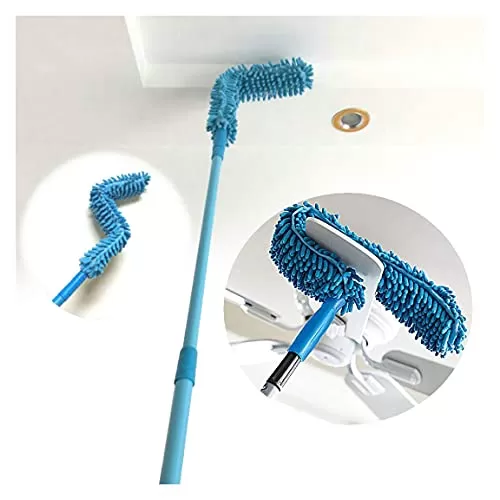 Foldable Microfiber Fan Cleaning Duster Steel Body Flexible Fan mop for Quick and Easy Cleaning