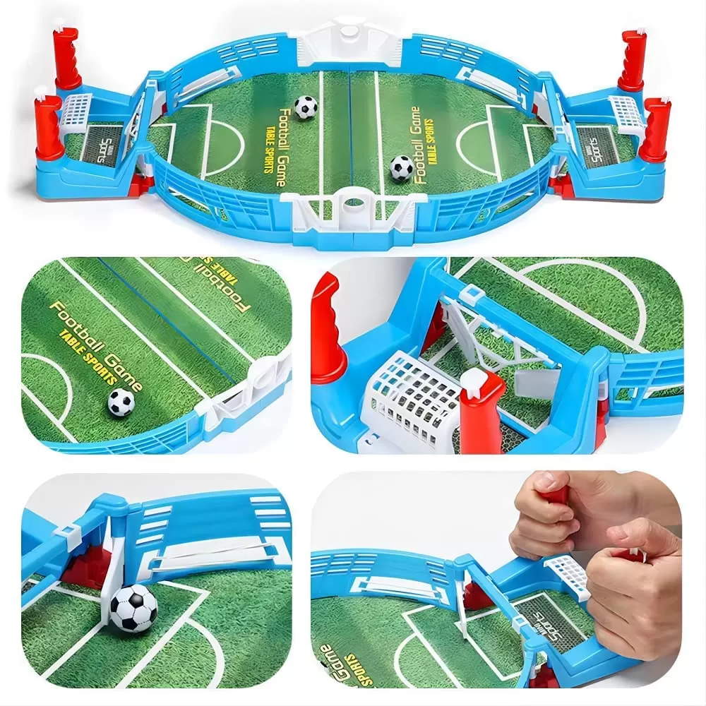 Foosball Mini Tabletop Football Game Set Soccer Table Competition Sports Games Tabletop Games Toys Board Game for Family Two Player Game