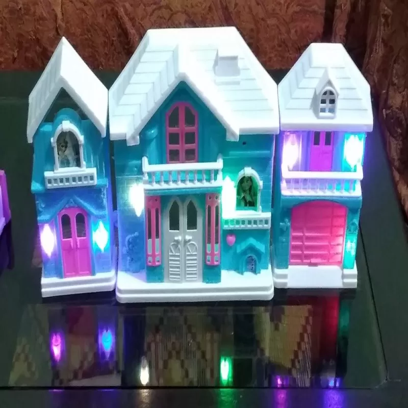 Frozen Doll House- accessories & lighting