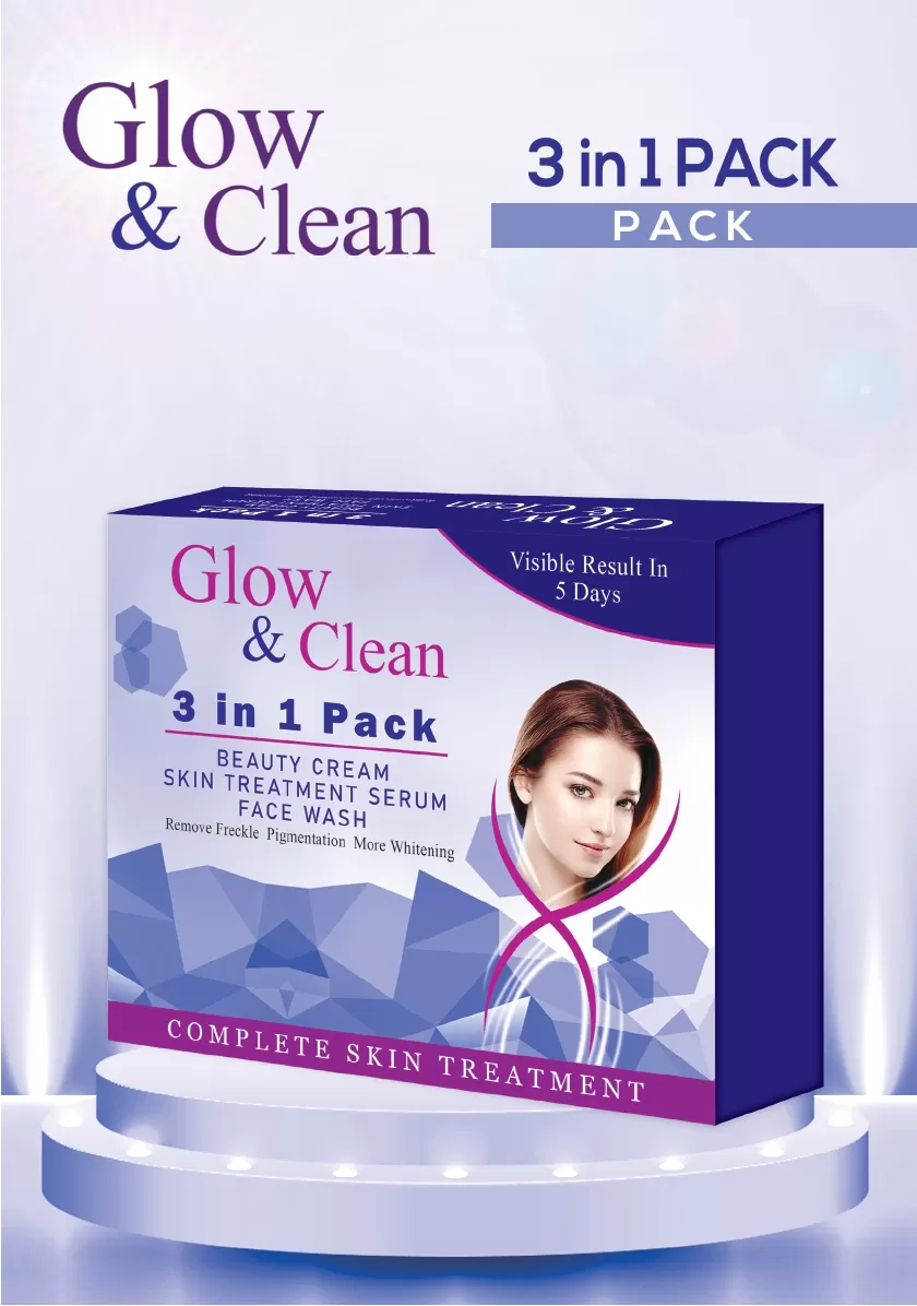 Glow & Clean 3 in 1 Whitening Kit