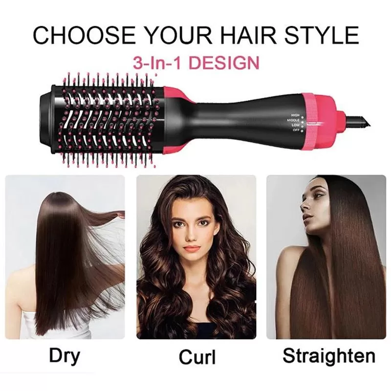 Buy Hair Straightener Brush 4 In 1 Hot Air Comb Hair Straightener Comb  Hairstyle Tools Curler Hairdryer Brush Electric Smoothing Or Curling Hair  Styling S at Lowest Price in Pakistan 