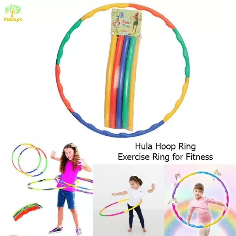 Hulla hoop Ring - 8 sections - Multicolor - Best entertaining game indoor & Outdoor