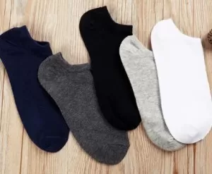 06 Pairs - Exported Best Quality Ankle Cotton Socks for Women/Girls