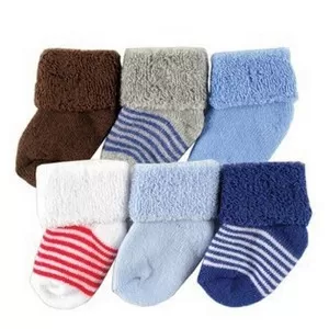 06 Pairs – Imported New Born Socks For Baby/Baba