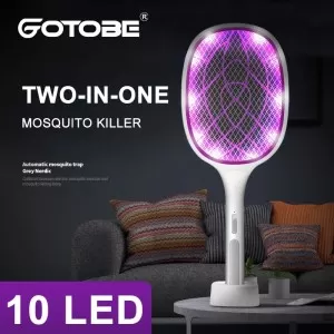 10 LED Electric Flies Swatter Killer Mosquito Killer Lamp