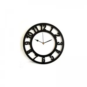 Round Design DIY 3D 2mm Acrylic Wall Clock (12*12 inches)