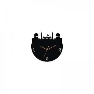 New Masjid Design DIY 3D 2mm Acrylic Wall Clock (12*12 inches)
