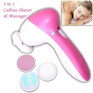 3 in 1 Callous Shaver And Massager