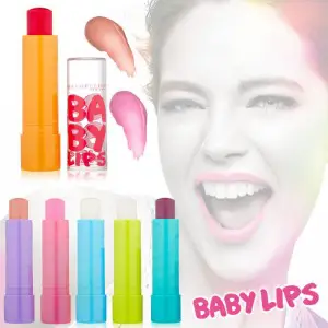 Pack of 6: Baby Lips Moisturizing Lip Balm