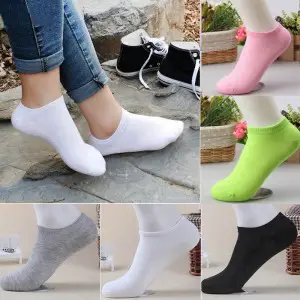 Ankle Cotton Socks (12 Pack)