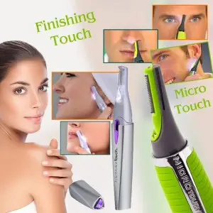 Shaver Set for Couple: Finishing Touch Lumina for Her + Micro Touch Max for Him