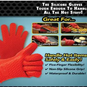 Hot Hand Gloves - Silicon Gloves to Handle Hot Stuff